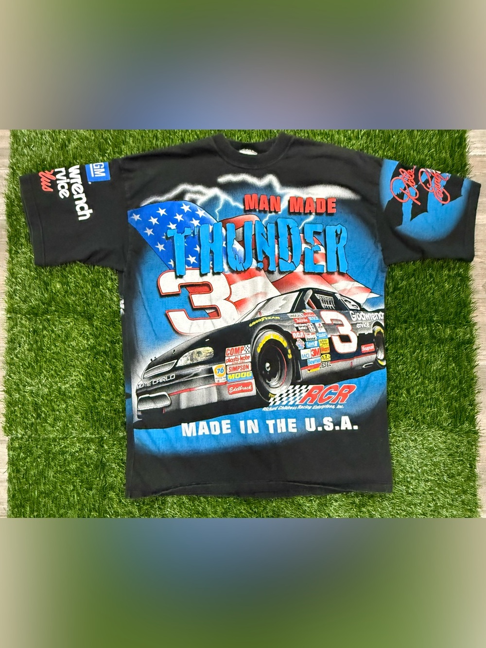 Chase Authentics Dale Earnhardt #3 Richard Childress Racing NASCAR T-Shirt XL